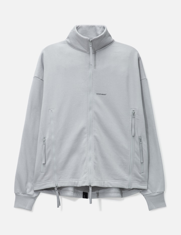 Goopimade “pth-01” Softbox Multi-zip Cozy Jacket In Grey
