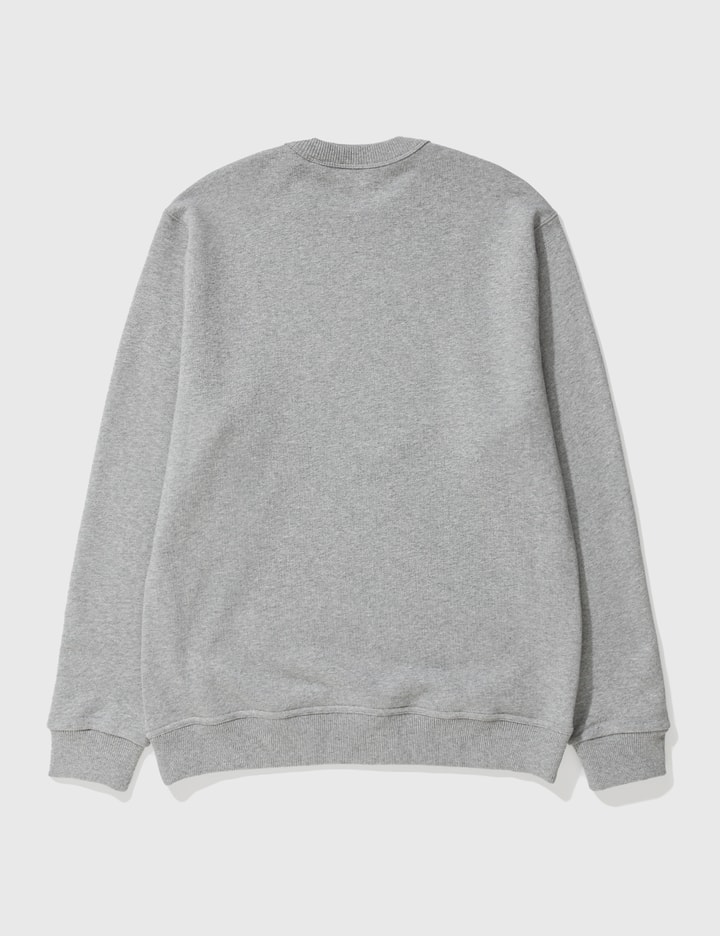 Shop Burberry Oak Leaf Crest Sweatshirt In Grey