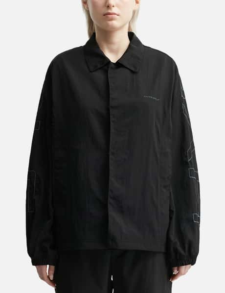 X POST ARCHIVE FACTION (PAF) Back Logo Woven Jacket view 17