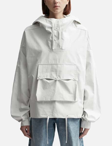 Maison Margiela Waxed Rubber Hooded Windbreaker