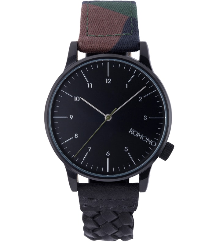 M81/WOVEN BLACK WINSTON GALORE WATCH Placeholder Image