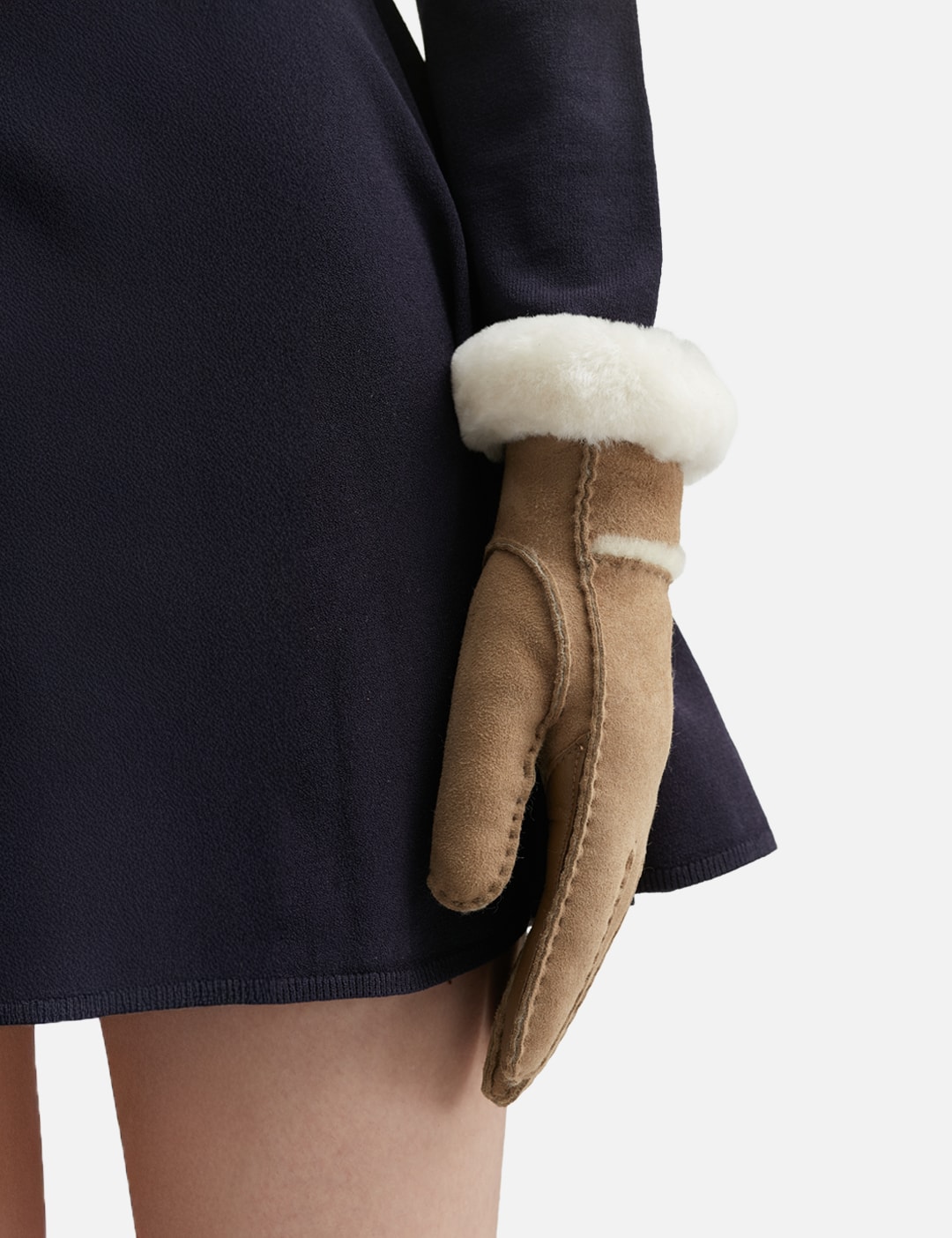 Sheepskin Seamed Glove view 9