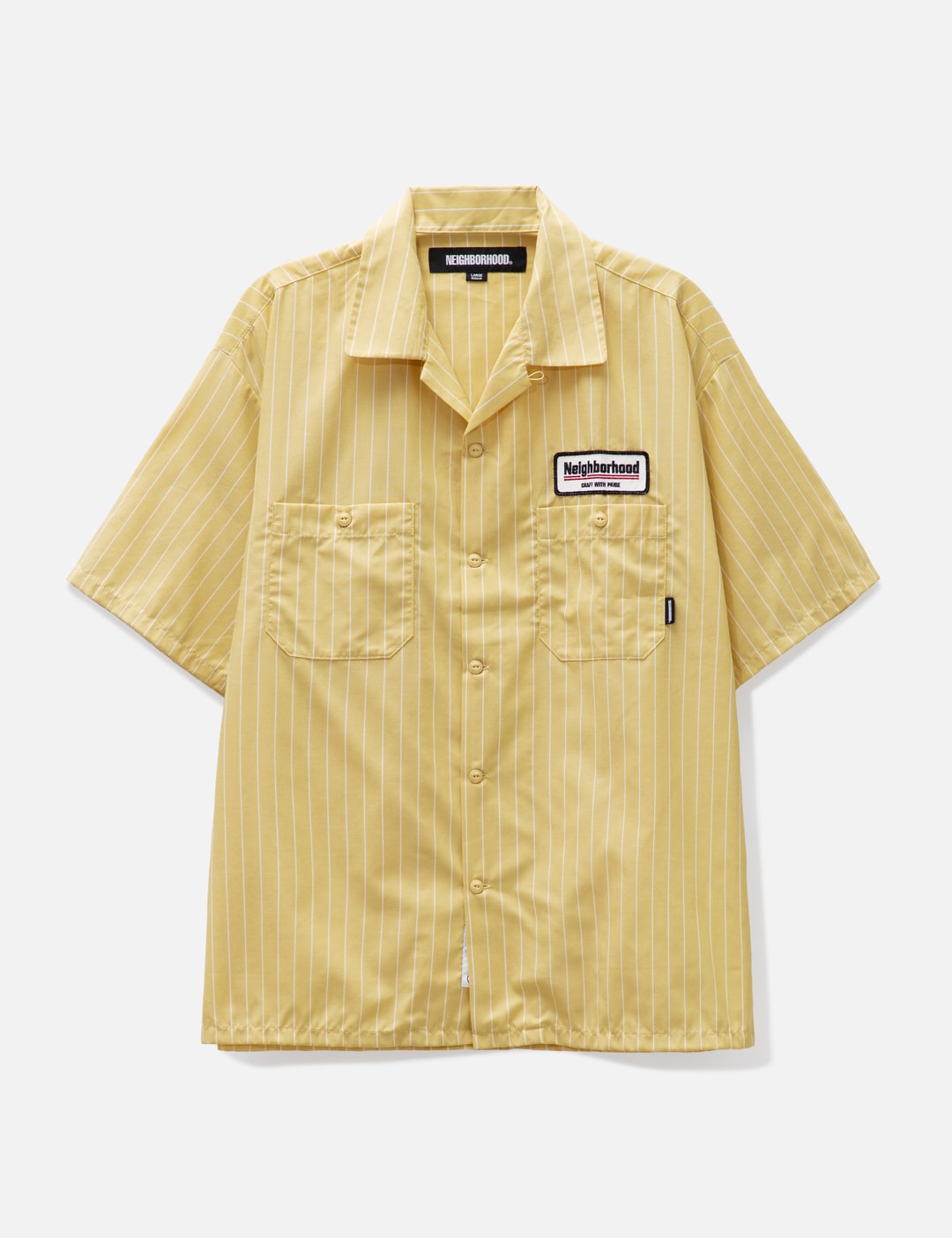 NEIGHBORHOOD - Stripe Work Shirt | HBX - Globally Curated Fashion 