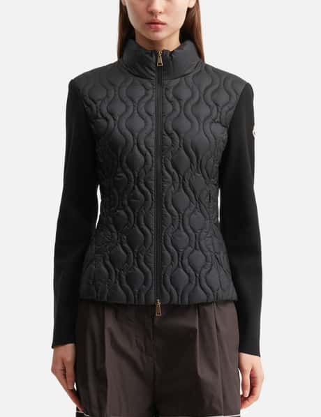 Cotton Padded Zip-Up Cardigan view 10