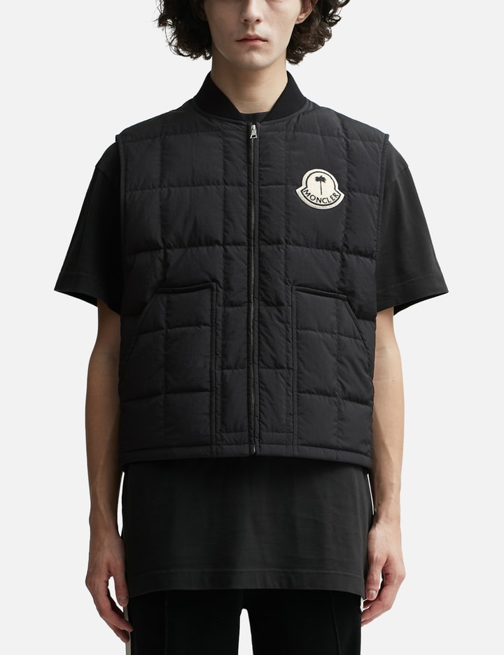 Moncler x Palm Angels Short Down Vest Placeholder Image
