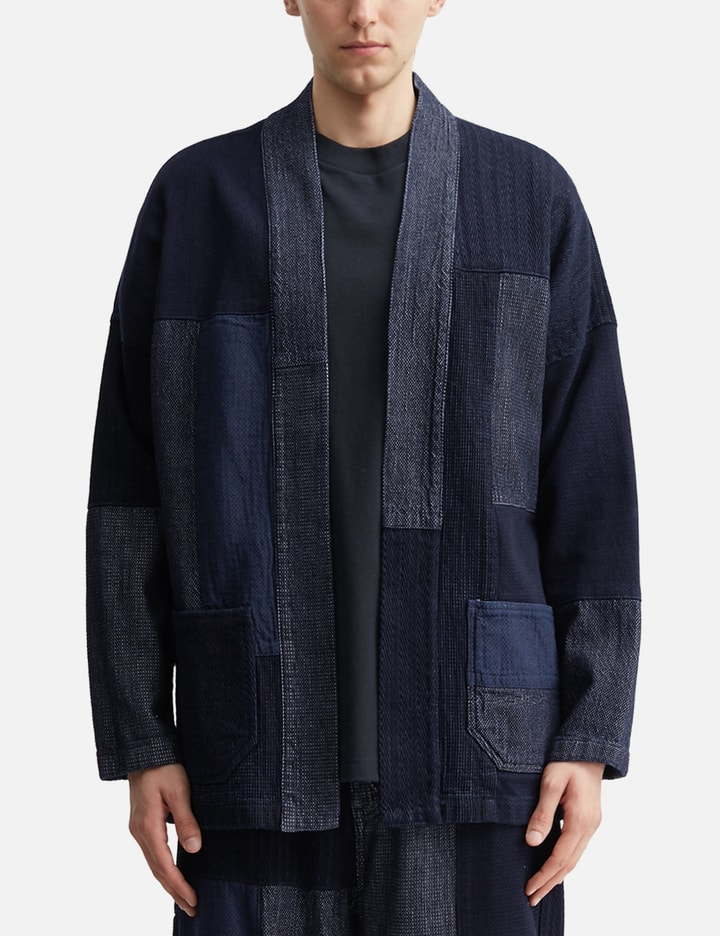 펀드멘탈 Patchwork Haori Jacket Rinse
