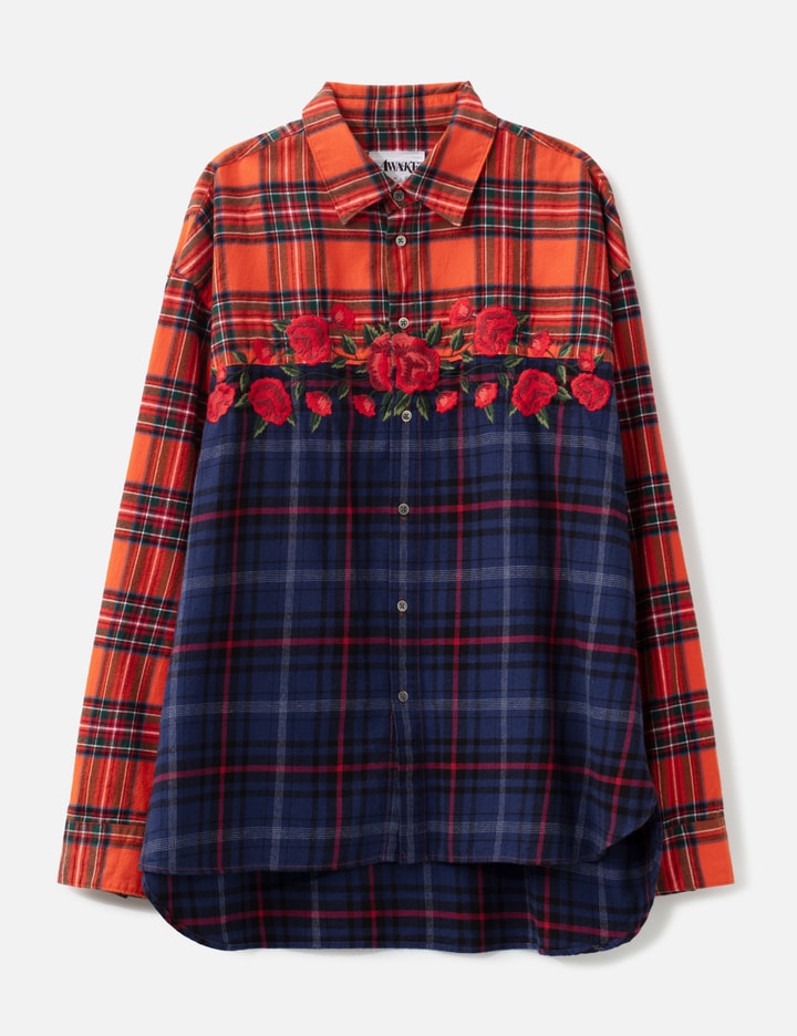 Awake NY Embroidery Floral Shirt