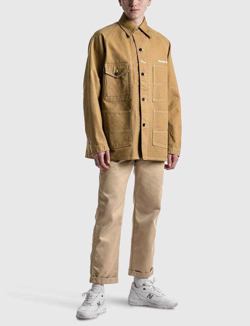 HUMAN MADE COVER ALL BEIGE M deawW-m39804980022 カバーオール  