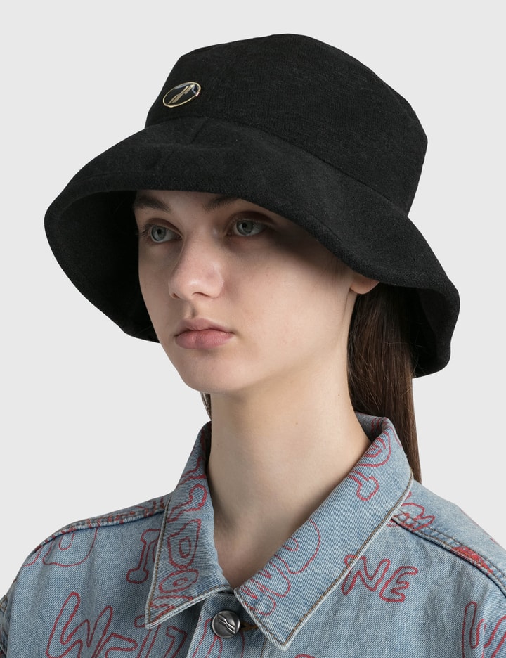 Black Big Brim Bucket Hat Placeholder Image