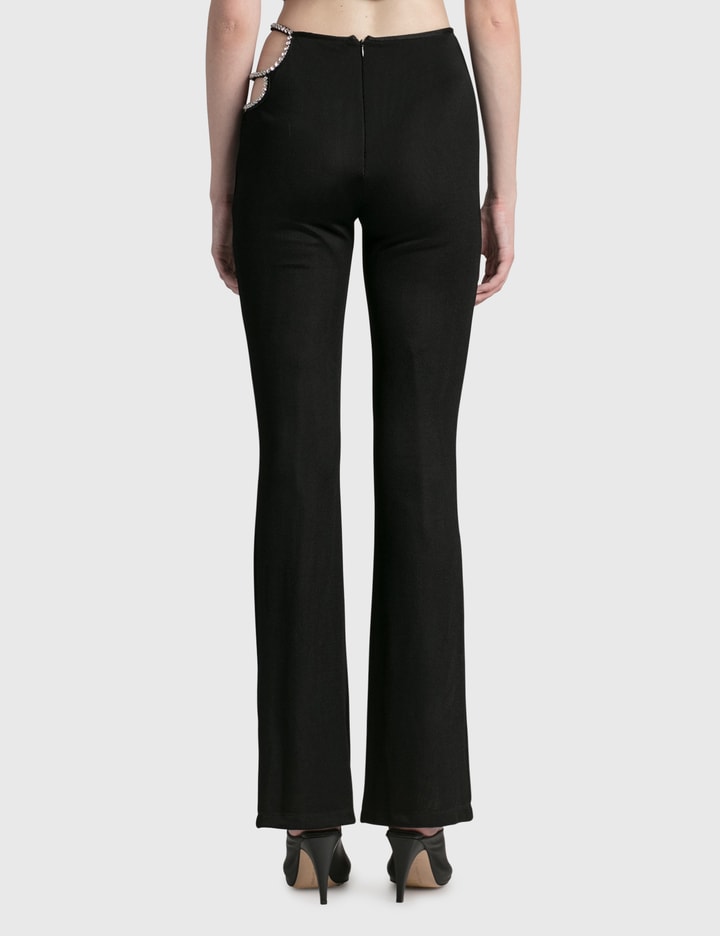 Crystal Cutout Mesh Pants Placeholder Image