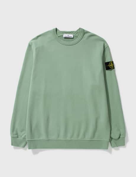 Stone Island Brushed Cotton Sweatshirt