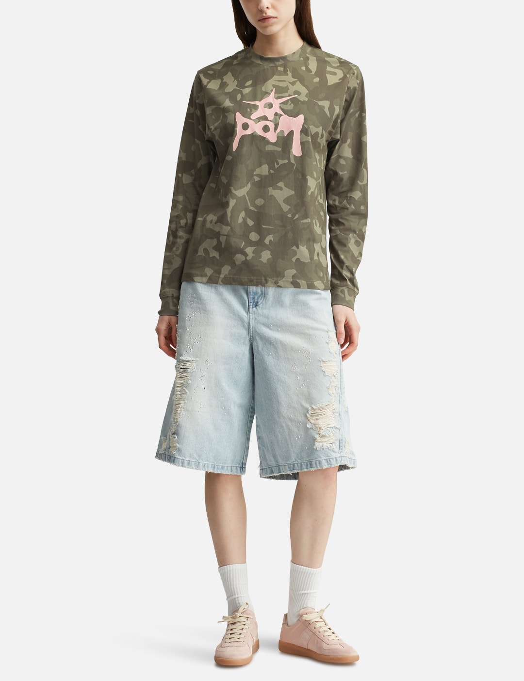 Long Sleeve Tee - Garden Variety Camo view 15