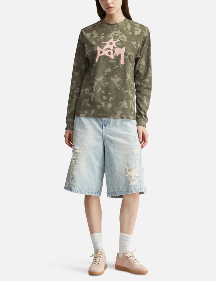 Perks and Mini Long Sleeve Tee - Garden Variety Camo