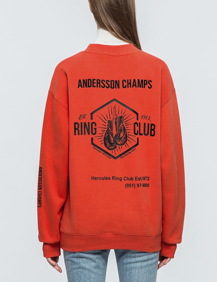 Unisex Ring Club Oversized Sweatshirt Placeholder Image
