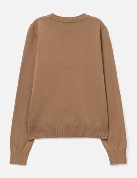 Fine Cotton Graphic Sweater Cherry view 8