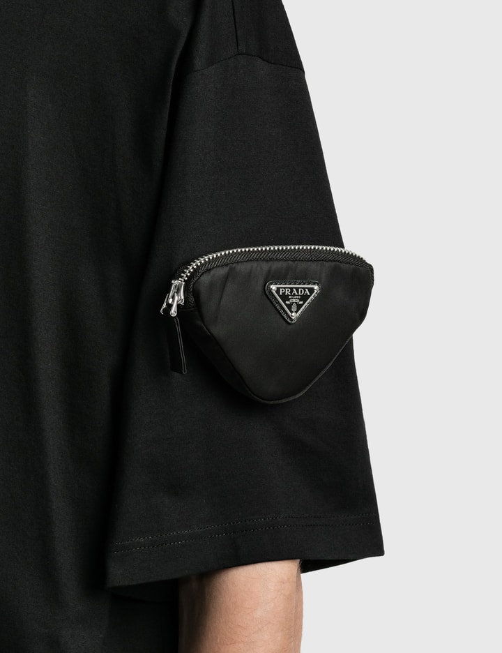 Cotton T-shirt With Pouch Placeholder Image