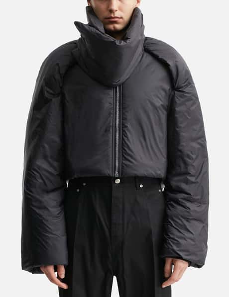 Rick Owens Drkshdw Convertible Jacket In Nylon - GRS認証リサイクル 