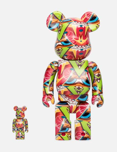 Medicom Toy Crash 400% + 100% Be@rbrick Set