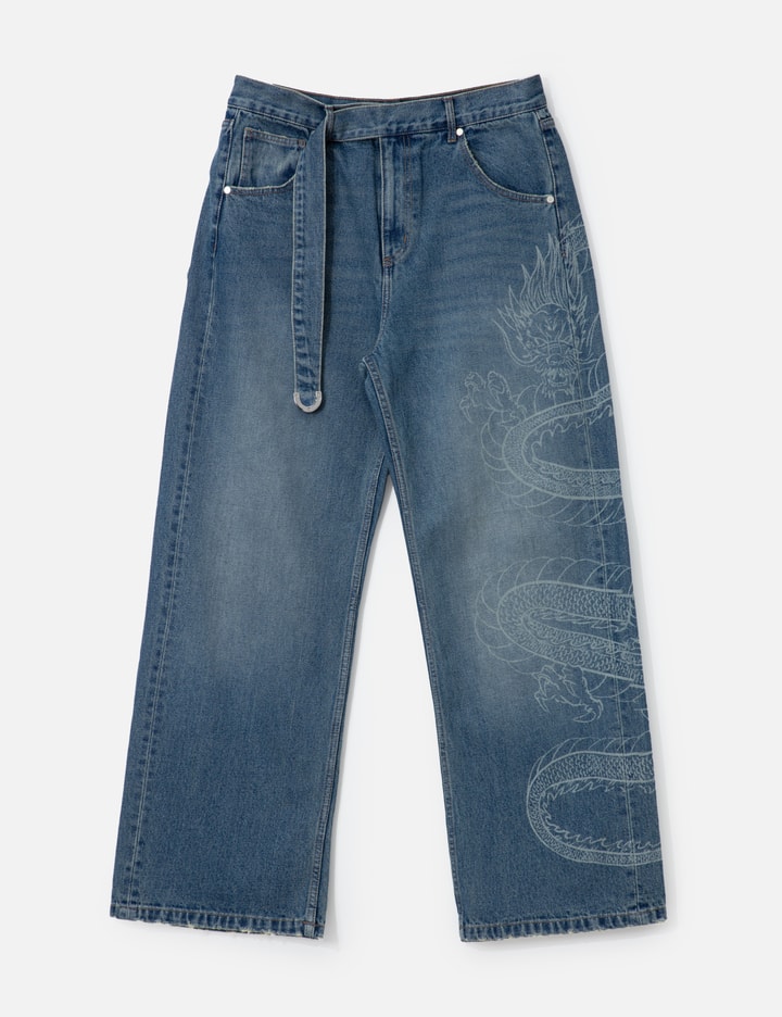 3.PARADIS x Bruce Lee: Laser Print Jeans Placeholder Image