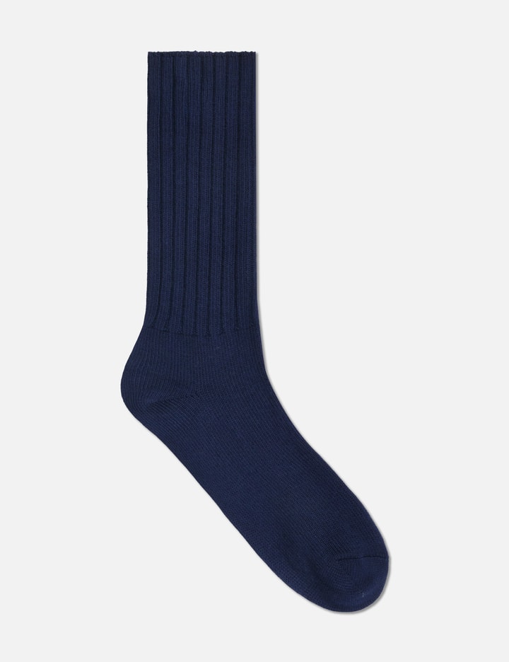 Sporty & Rich Signature Logo Rib Socks