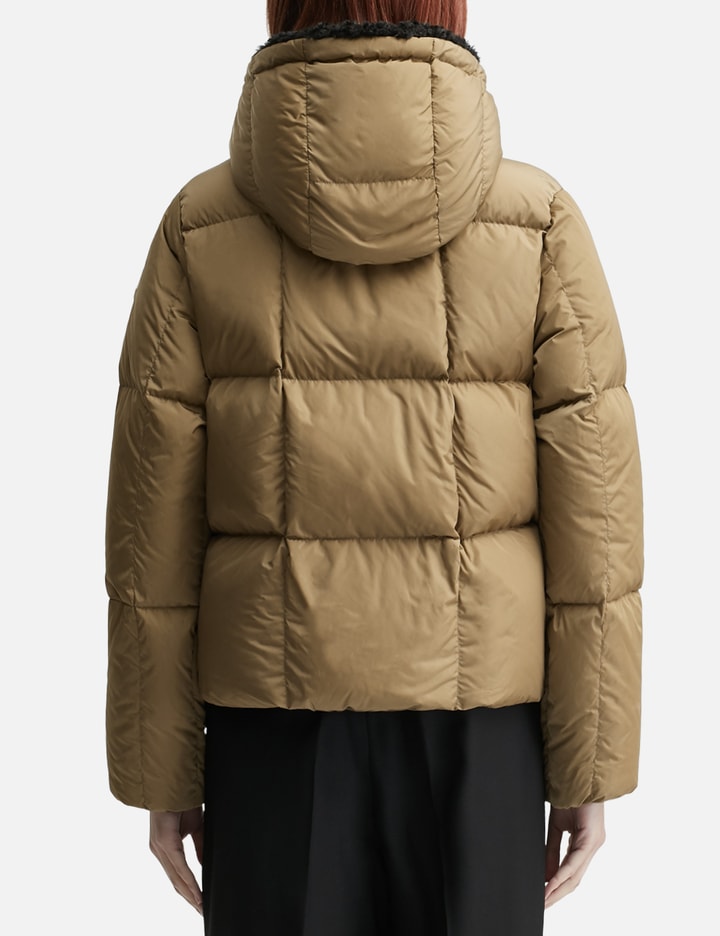 Castelnou Square-Quilted Hooded Short Down Jacket Placeholder Image