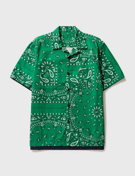 Sacai - バンダナ プリントシャツ | HBX - ハイプビースト(Hypebeast 