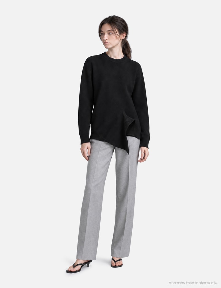 TOTEME Asymmetric Cashmere Knit
