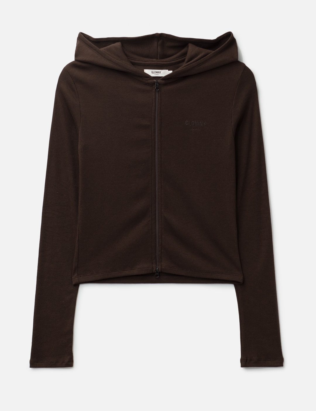 G Classic Essential Rib Zip-Up