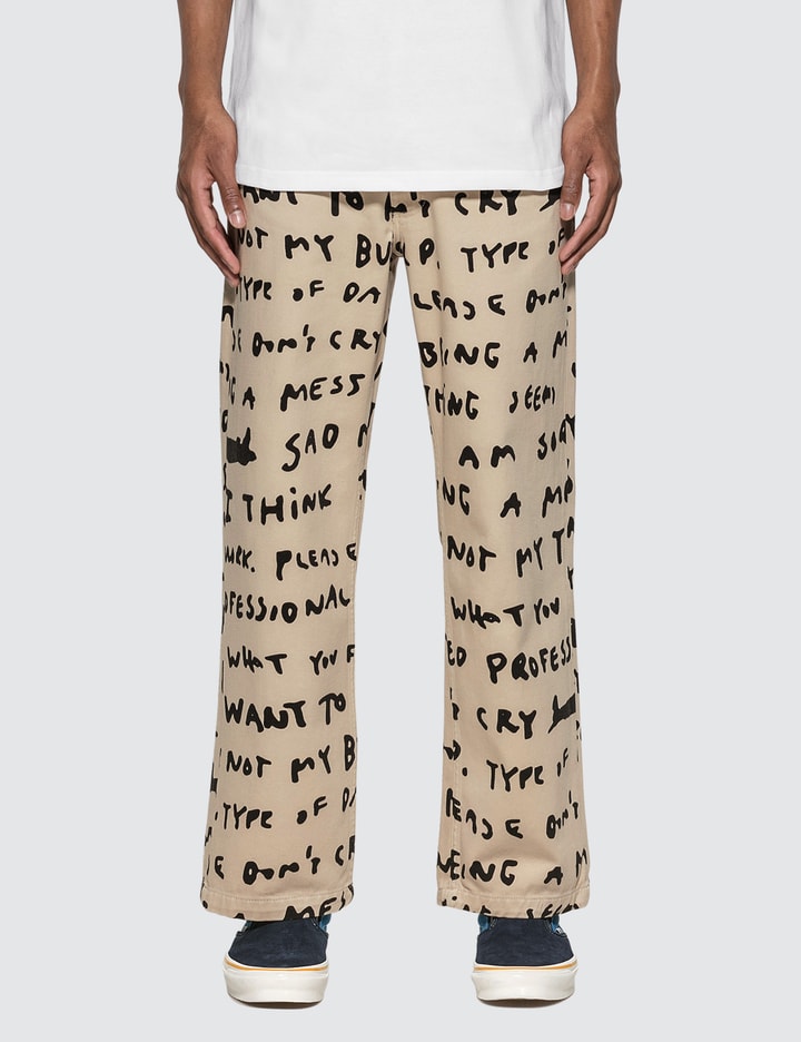 Sad Notes 40's Pants Placeholder Image