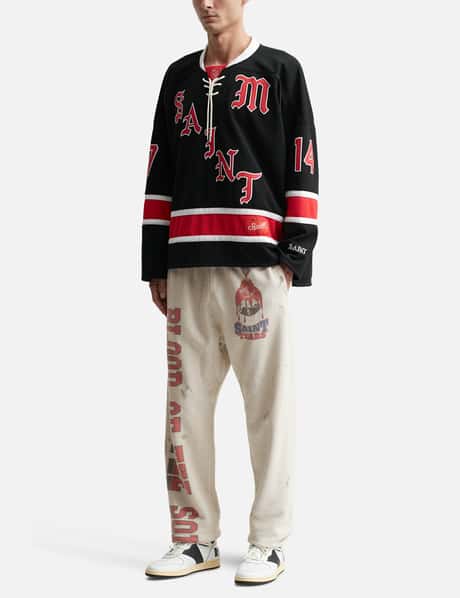 Saint Michael - Gameshirt Long Sleeve T-shirt | HBX - Globally 