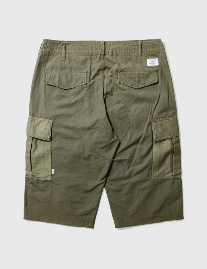 Shop Wtaps 2 Pockets Cargo Shorts In Green