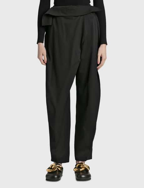 JW Anderson Fold-over Tailored Trousers