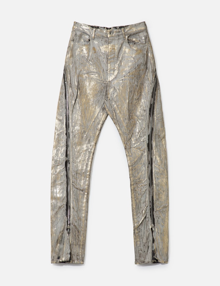 Hollywood Bolan Banana In Gold Megacrust Stretch Denim Placeholder Image