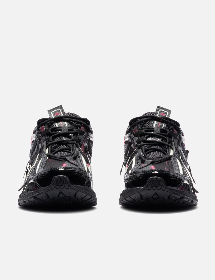 New Balance Mesh Panel Sneakers Rubber Outsole In Black
