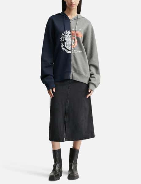 A.P.C. X Marc Jacobs Split Crest Zip-Up Hoodie view 11