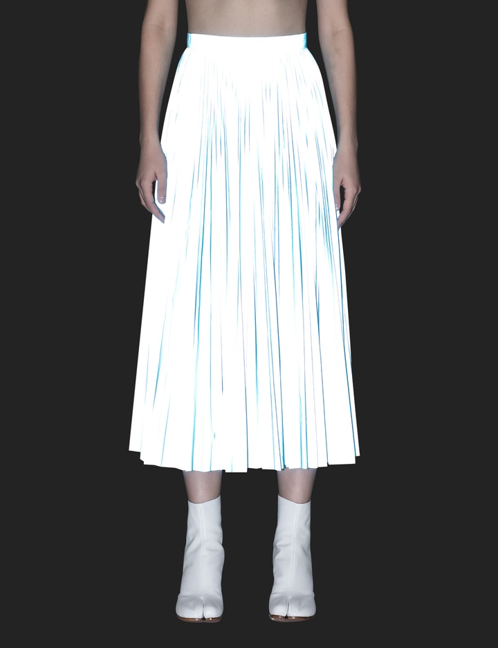 Reflective Pleated Skirt Placeholder Image