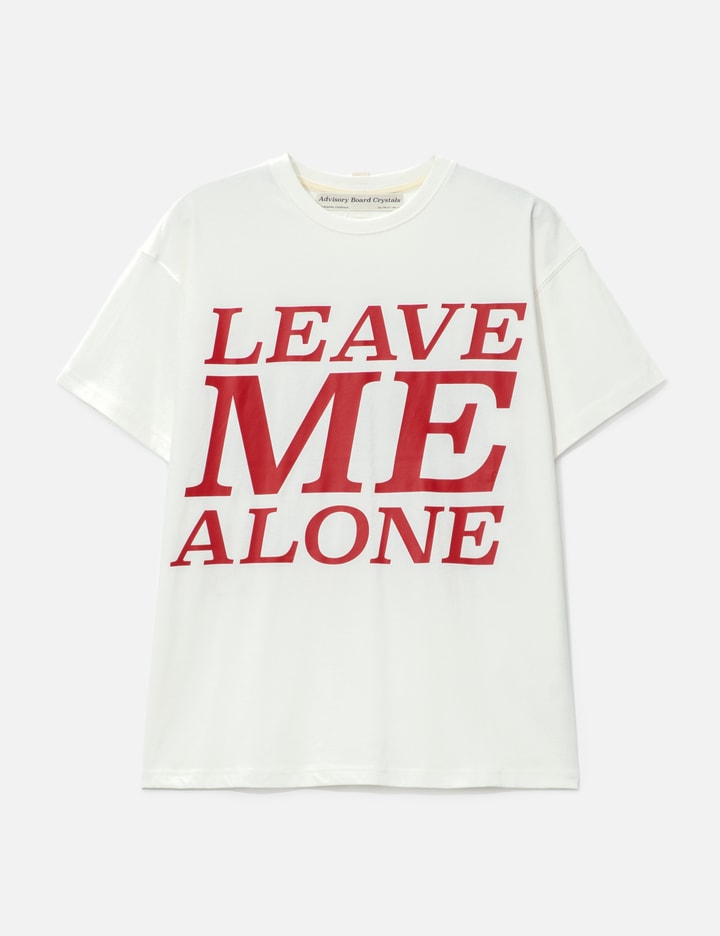 Advisory Board Crystals Abc. Leave Me Alone Short Sleeve Tee