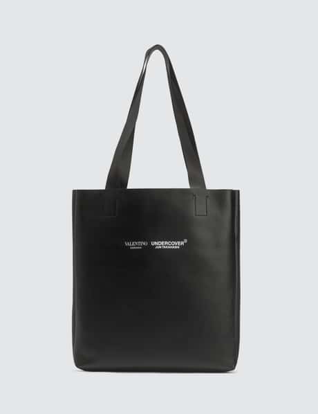 Valentino - Valentino Garavani X Undercover Skull Logo Leather 