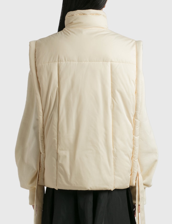 Oversized Shiny Puff Vest Placeholder Image