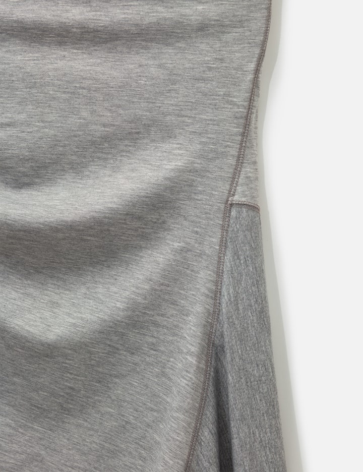 anggae Unbalanced Halter Minidress