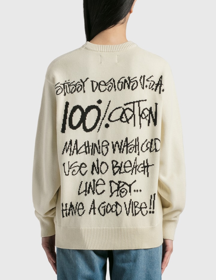 Stüssy CARE LABEL SWEATER