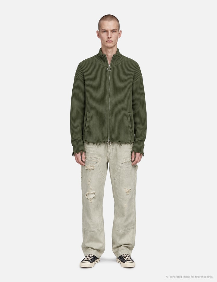 Basketcase Hench Knit Zip