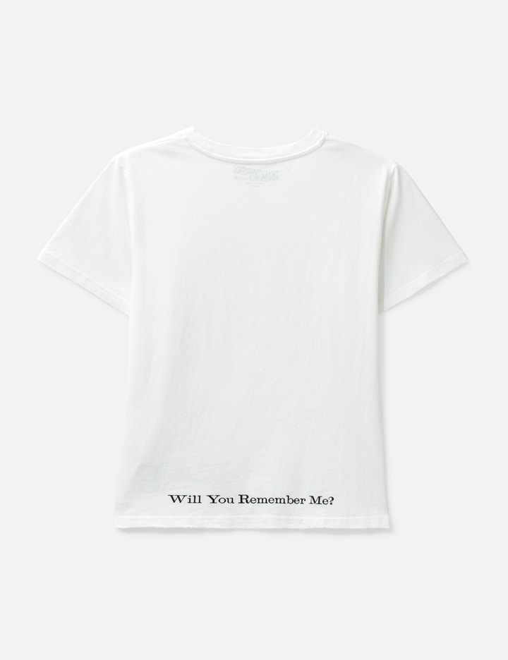 Thought We Friends "Caspian" Ghost Fitted T-Shirt In White