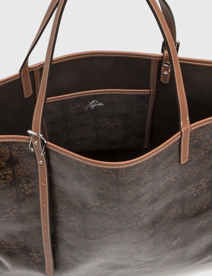 Needles Leather Handle Large Tote