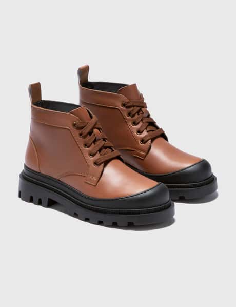 Loewe - ミッド コンバットブーツ | HBX - ハイプビースト(Hypebeast 