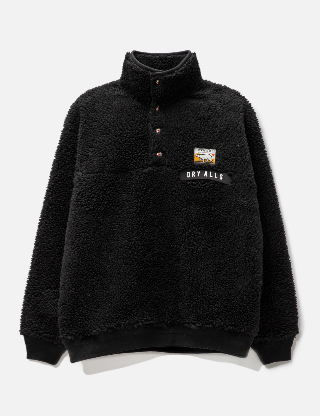 Human Made - BOA FLEECE PULLOVER | HBX - Globally Curated Fashion 