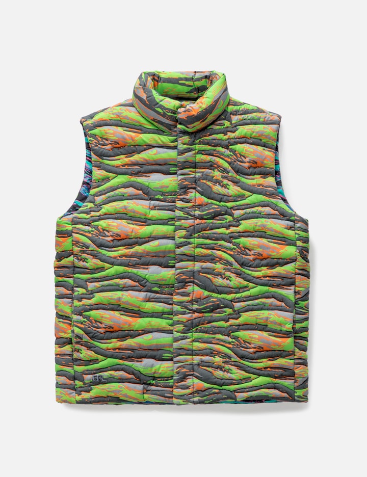 Unisex Printed Quilted Puffer Vest Placeholder Image