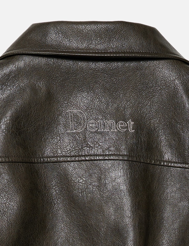 Faux Leather Bomber Jacket Placeholder Image