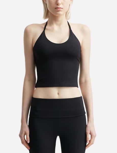 GLOWNY Air Halter Neck Tank