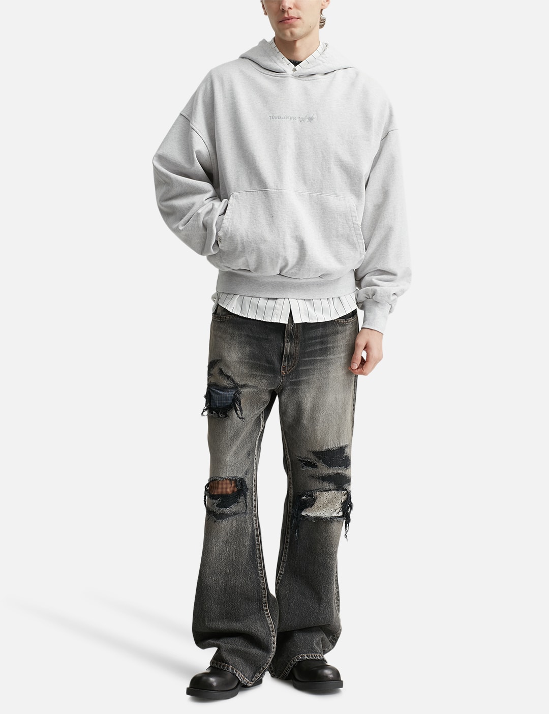 Melange Icon Hoodie view 20